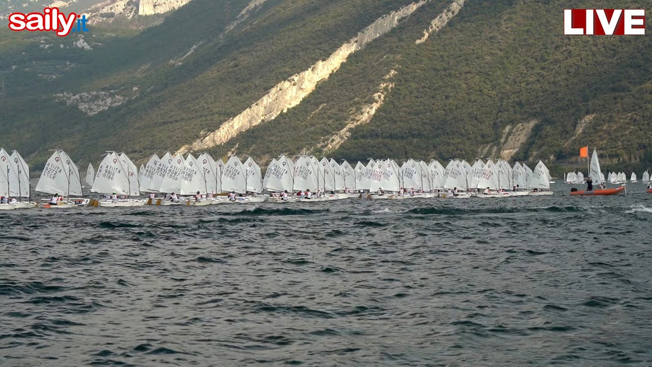 Optimist Kinder Riva del Garda - LIVE 2 Day 2