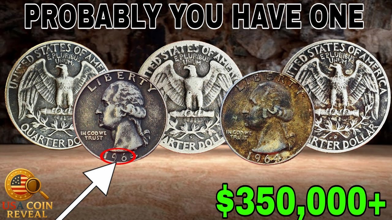 If Your Old Washington Quarter dollar Looks Like This, Stop Immediately ($600,000 Value)