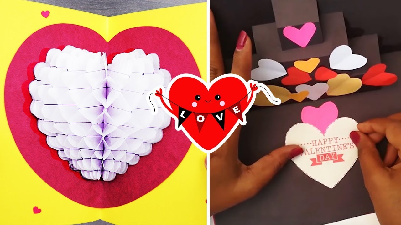 Happy Valentine Day 2020 | Happy VALENTINES DAY CARD 2020 Handmade