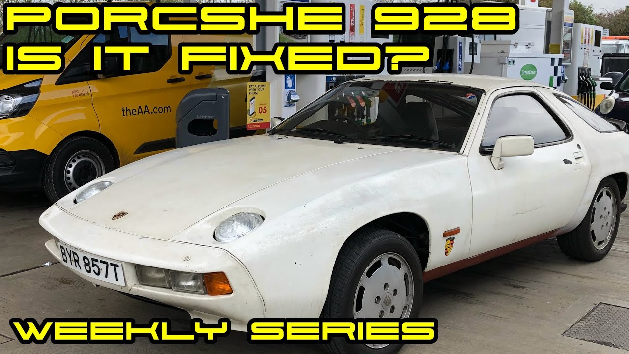 Porsche 928 Episode 107 - Is the suspension fixed ?