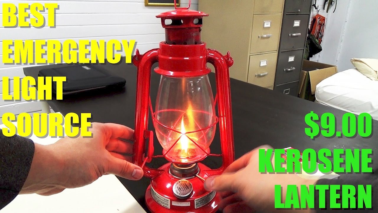 Best Emergency Light Source: Kerosene Lanterns
