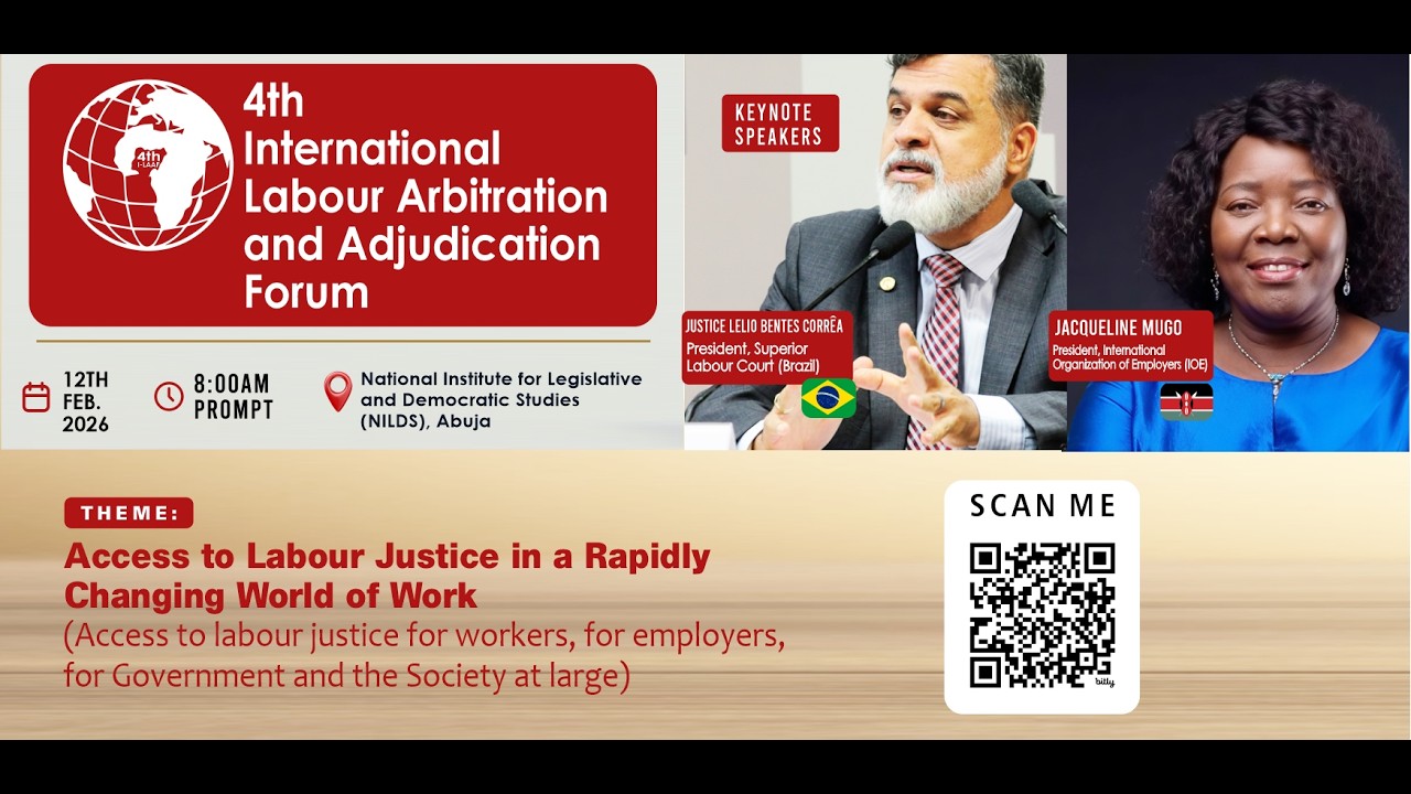4TH INTERNATIONAL LABOUR ARBITRATION AND ADJUDICATION FORUM