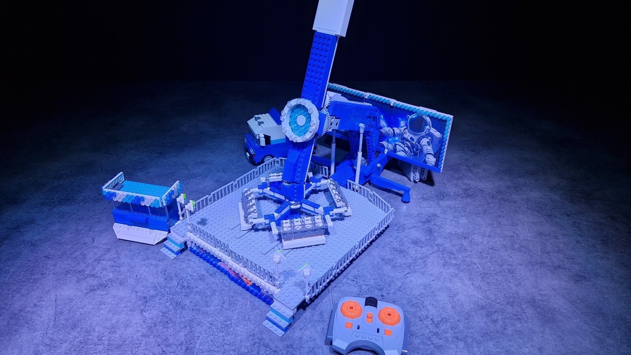 LetsGoRides Pegasus16 *** Man&egrave;ge / Attraction Foraine en Lego ***