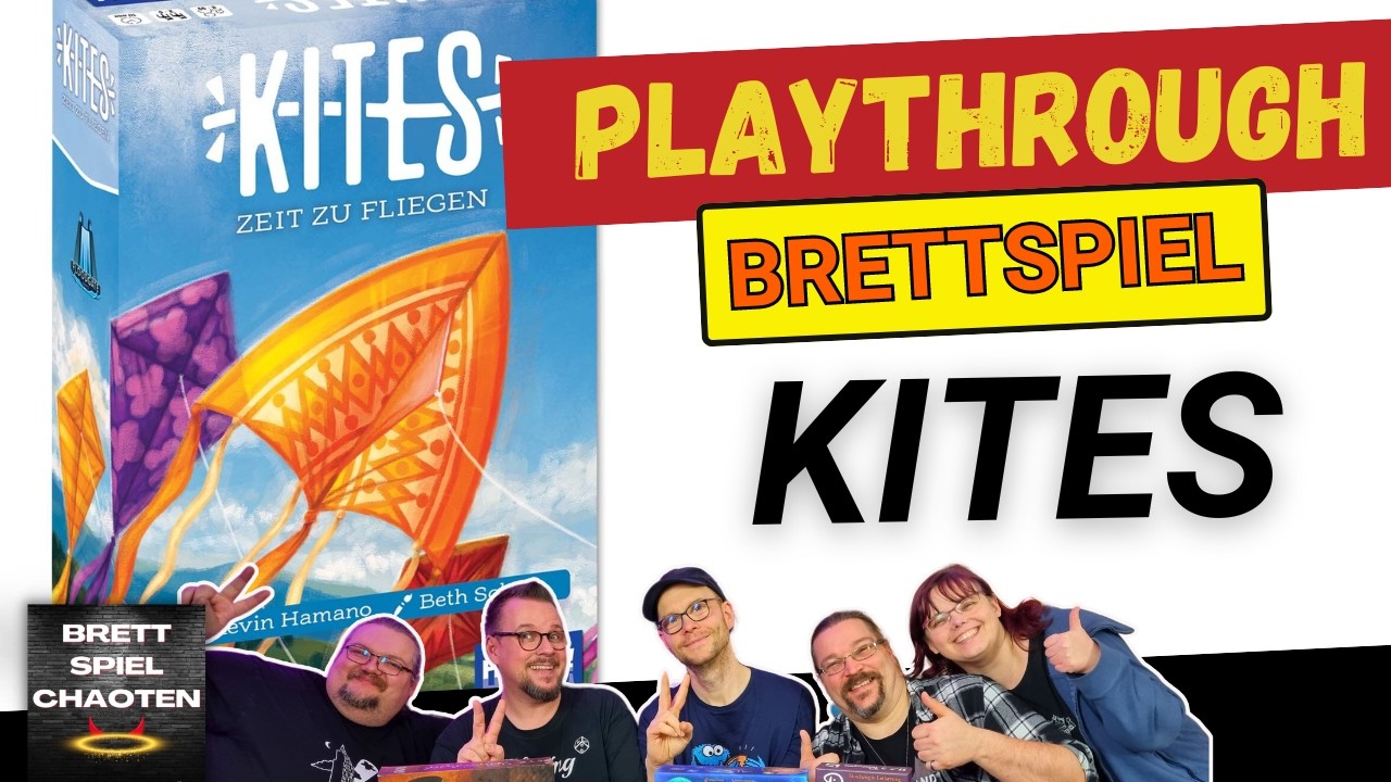 KITES | Regeln & Playthrough | Brettspielchaoten Brettspiele