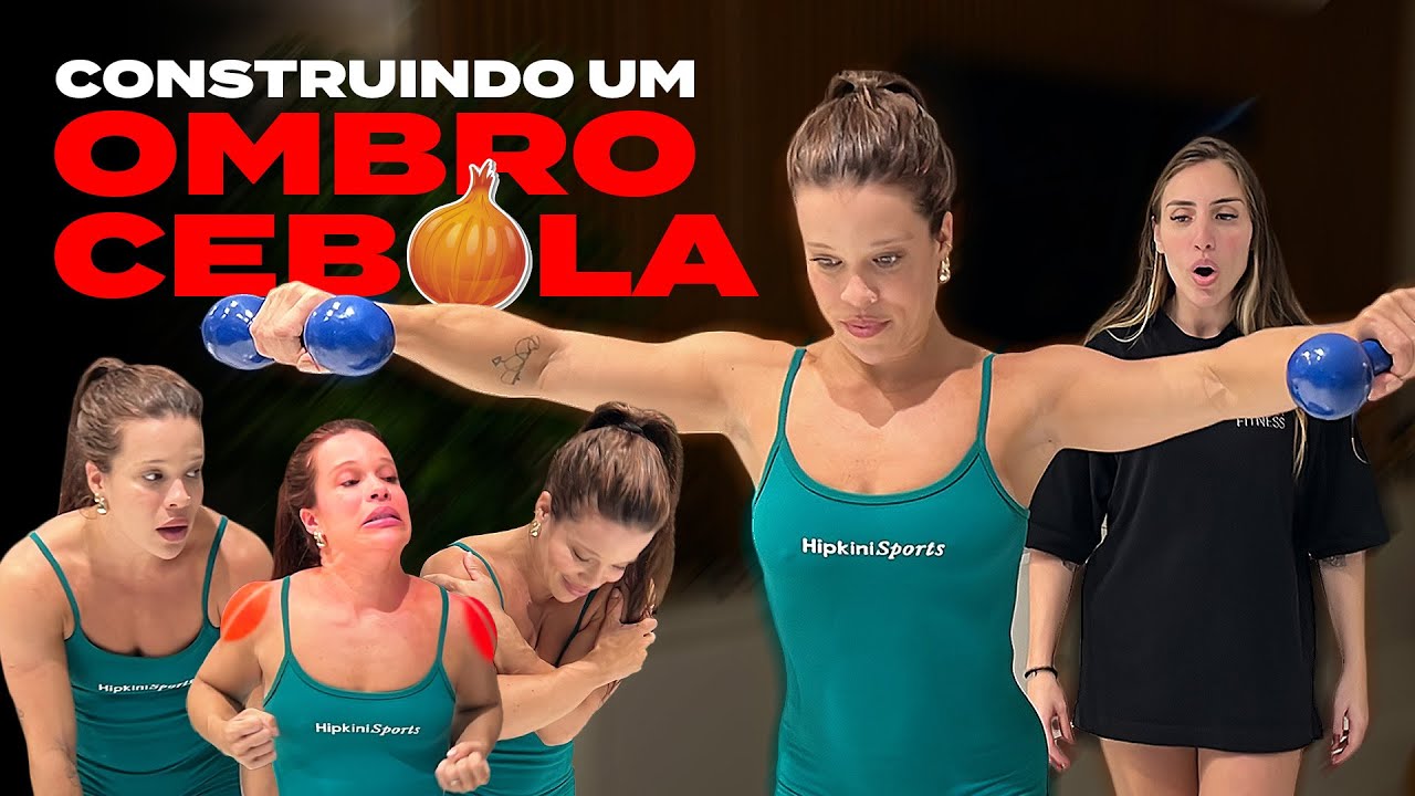 TREINO COMPLETO PARA CONSTRUIR UM OMBRO CEBOLA