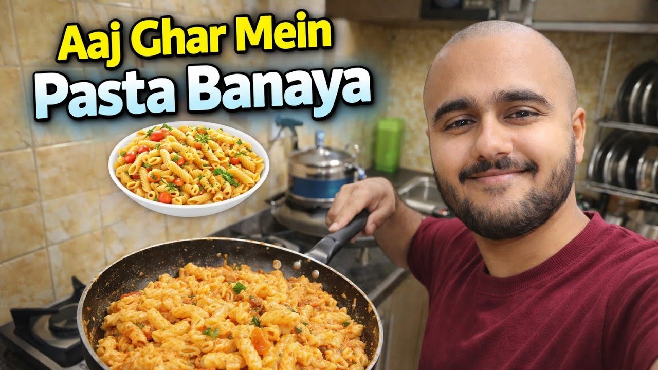 Aaj Ghar Mein Pasta Banaya | Home Cooking Vlog | Daily Life | Maharajganj Wala Shivam