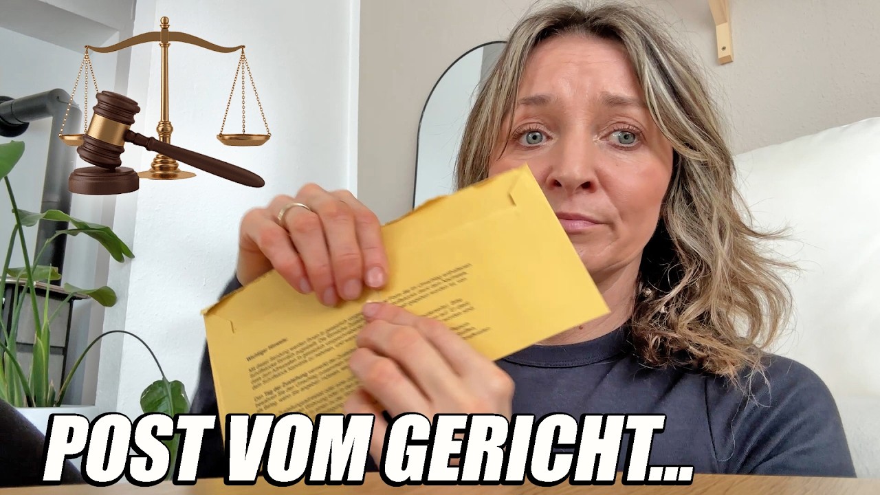 Gelber Brief vom Gericht.. 👩‍⚖️ das bedeutet nichts gutes... 😳 Rucola Tomaten Dip 🌷 MARIELAND