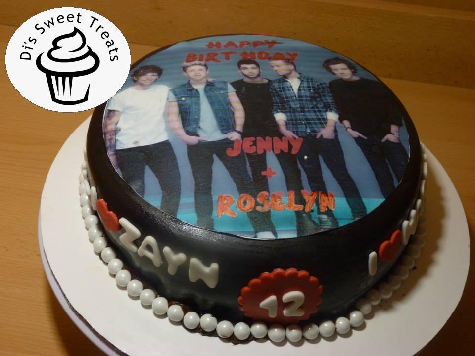 One Direction Cake- Di's Sweet Treats