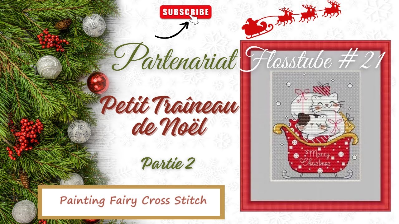 Partenariat Flosstube #21 -- @121stitch -- 