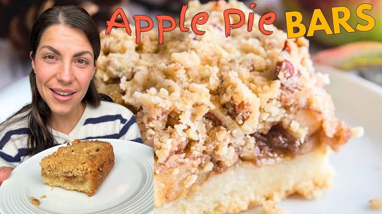 🍁Cozy Fall recipes: EASY & DELICIOUS APPLE PIE BARS 🍂 - An Italian in My Kitchen