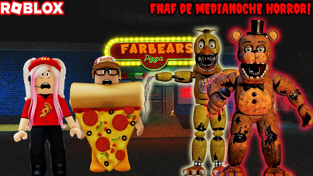 Trabajando En La Pizzeria FNAF! Sera Este El Trabajo Perfecto?!🤔 FNAF HORROR!😲🔪🔪🤪