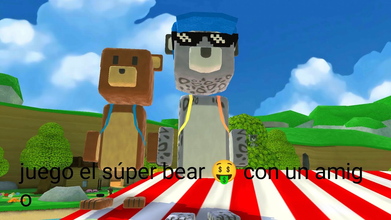 Juego con un amigo a súper bear 🤑🔥