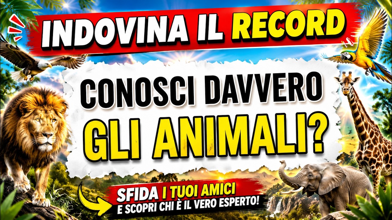 Quante Curiosità Sugli Animali Sai Davvero? Scoprilo Ora!