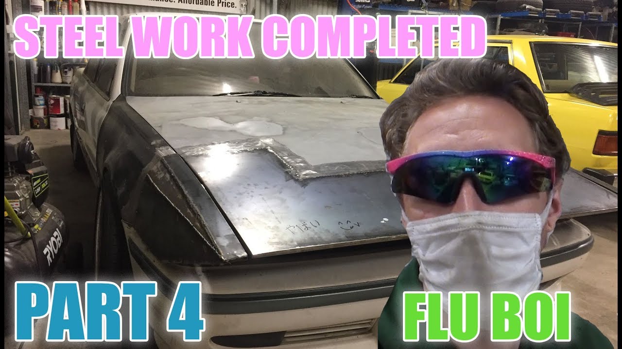 Finishing the metal work on the nose - Crestasharknose part 4