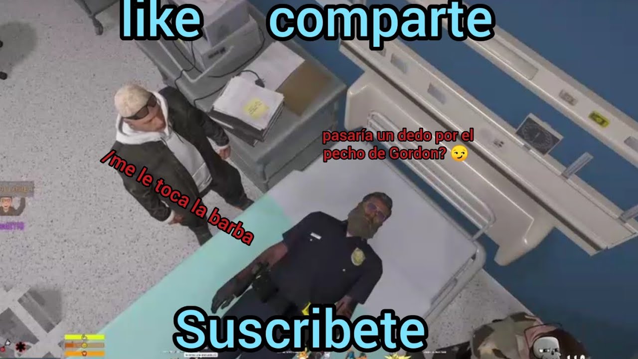 Gordon abatido y Tig lo ayuda/GTARP FORASTEROS