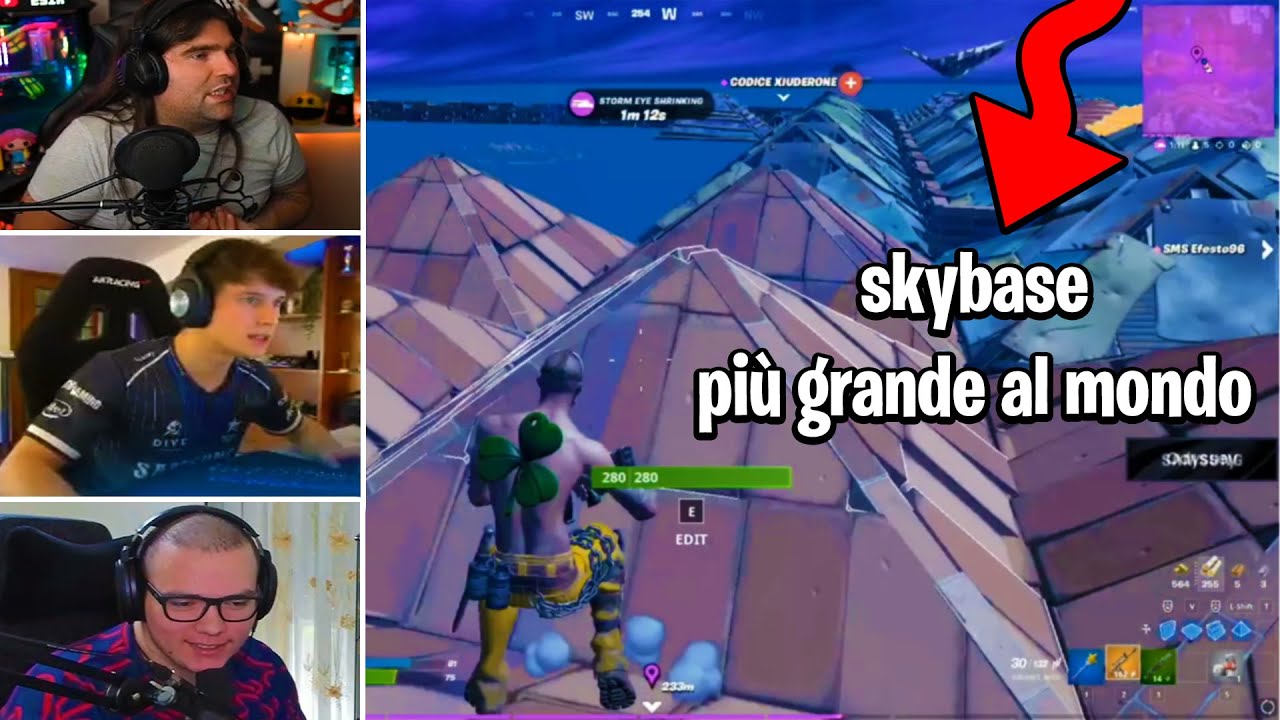 Xluder/piz/efesto Vicini a *VINCERE* dalla Skybase Più grande al mondo!
