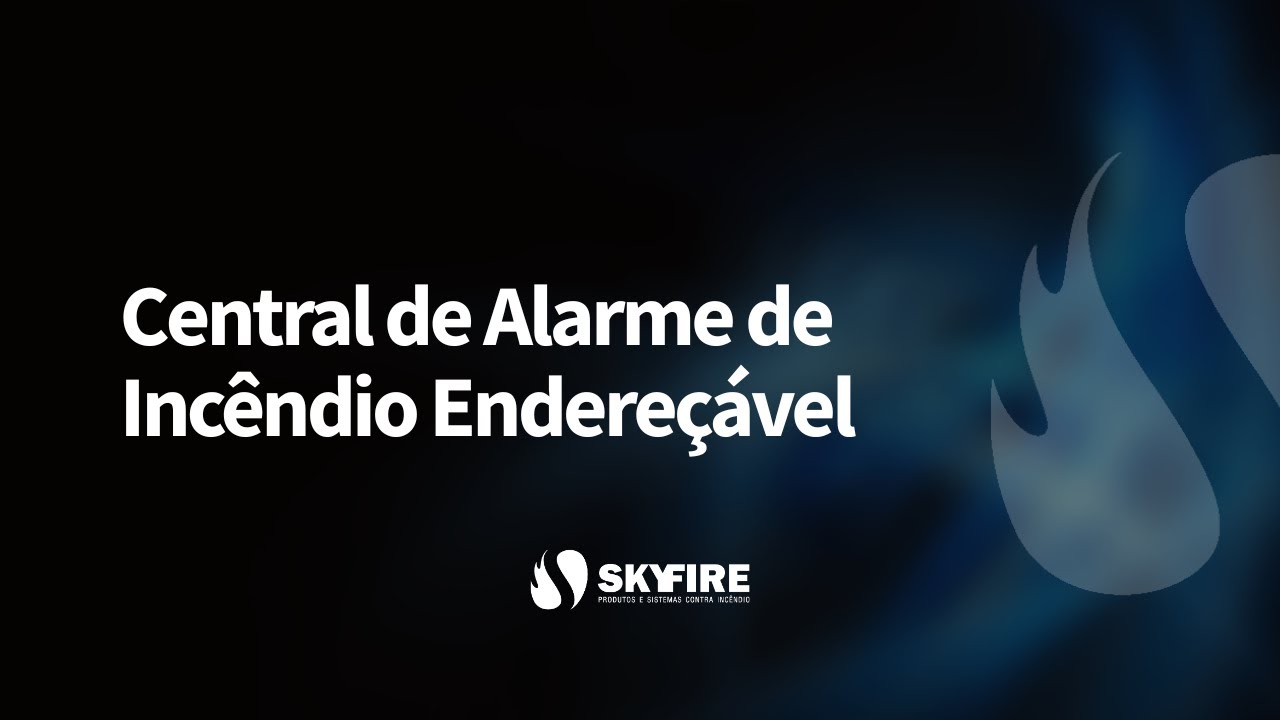 [Comissionamento] Central de Alarme de Incêndio Endereçável | Skyfire