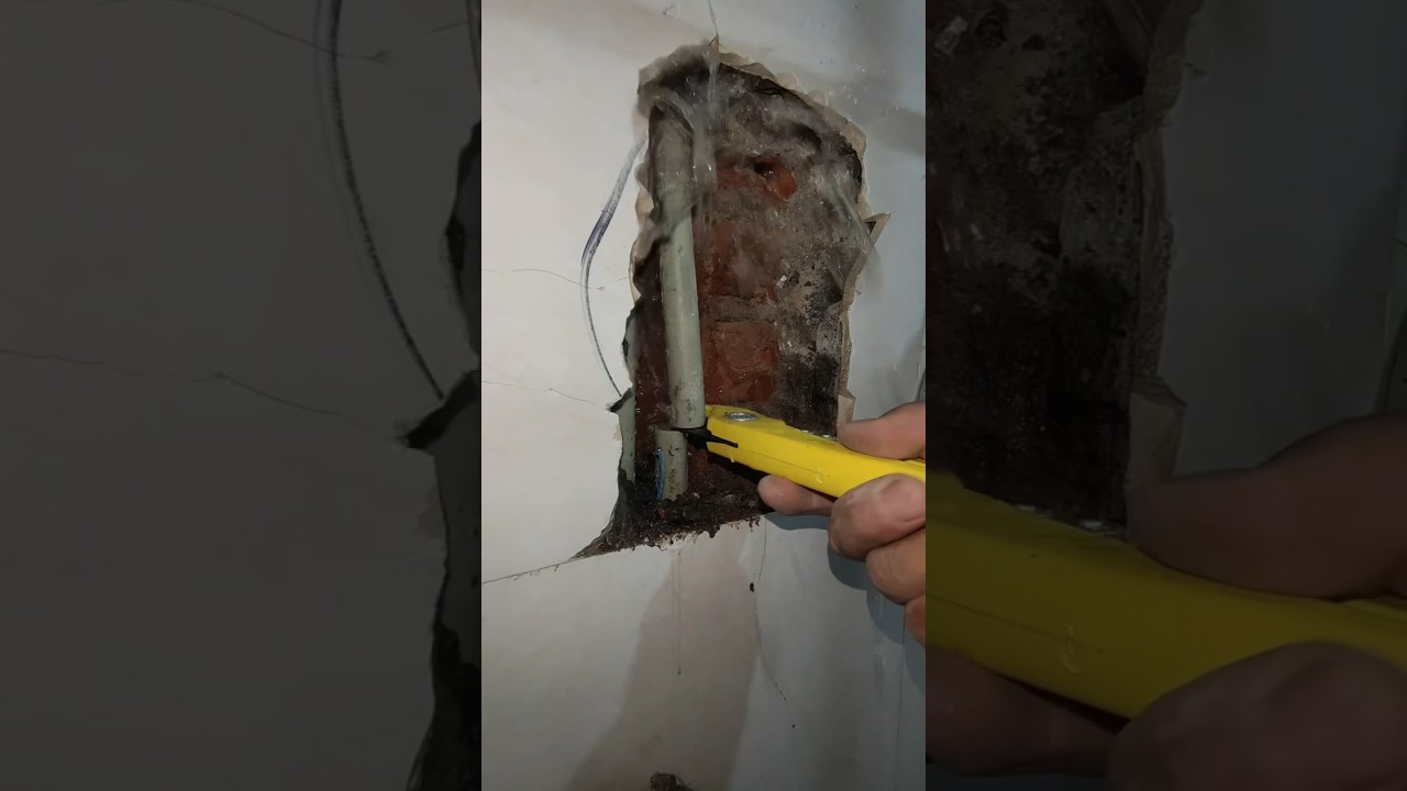 Detecting and Repairing Water Pipe Leaks Behind Walls