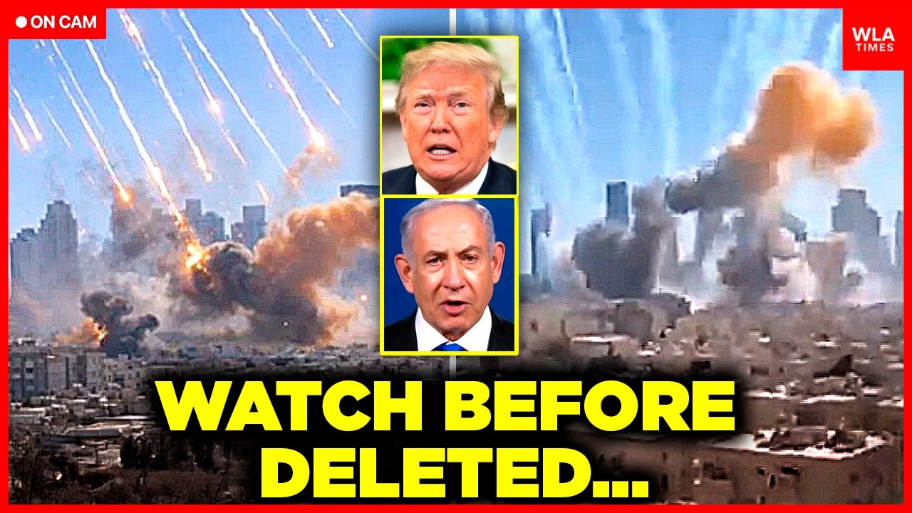 LIVE ON CAM: Israel EXPLODING As Iran's Worst Missile Wave 'BYPASSES' Iron Dome? | Israel SHOCKED?