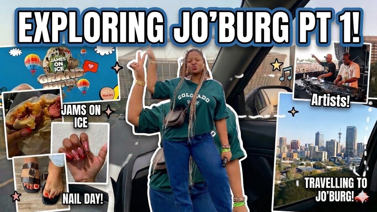 🔍Exploring Johannesburg P1: SOWETO Festival 💃🏾 + buying Kota’s🍔 + Nail appoint in Jozi 💅 & more…