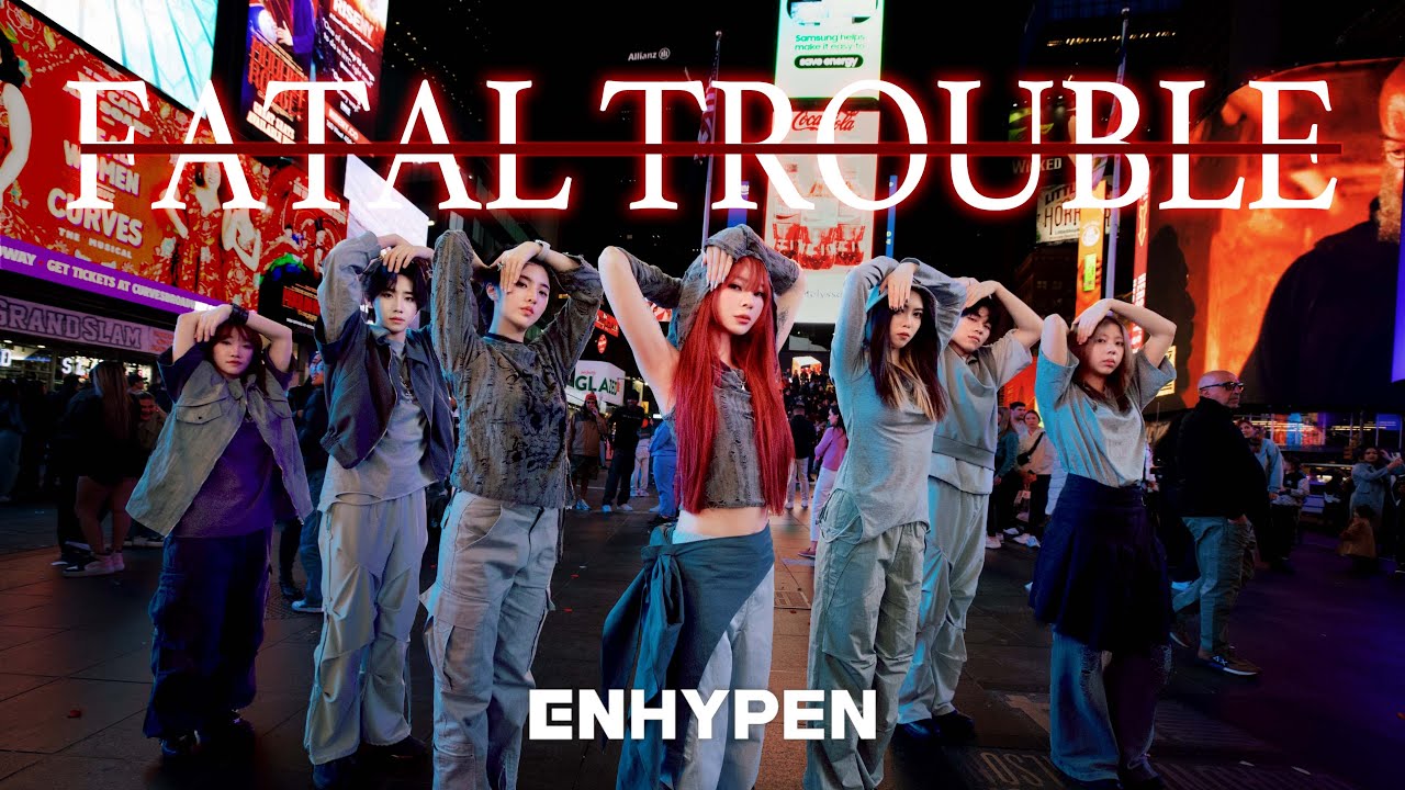 [KPOP IN PUBLIC | TIME SQUARE ]ENHYPEN(엔하이픈) - ‘FATAL TROUBLE’ DANCE COVER BY LAVENTURE