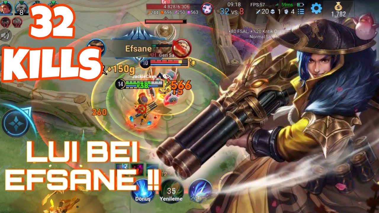 || Honor of Kings || Yeni Şampiyon Lui Bei çok güçlü geldi !!