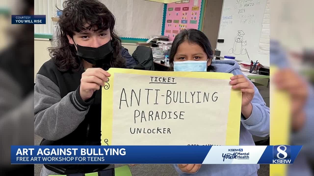 Seaside students tackle bullying through art in free workshop, pop-up exhibit planned