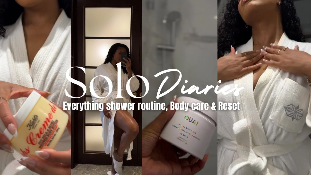 My Everything Shower Routine 🤍 | Feminine Hygiene, Body Care & Self Care Reset