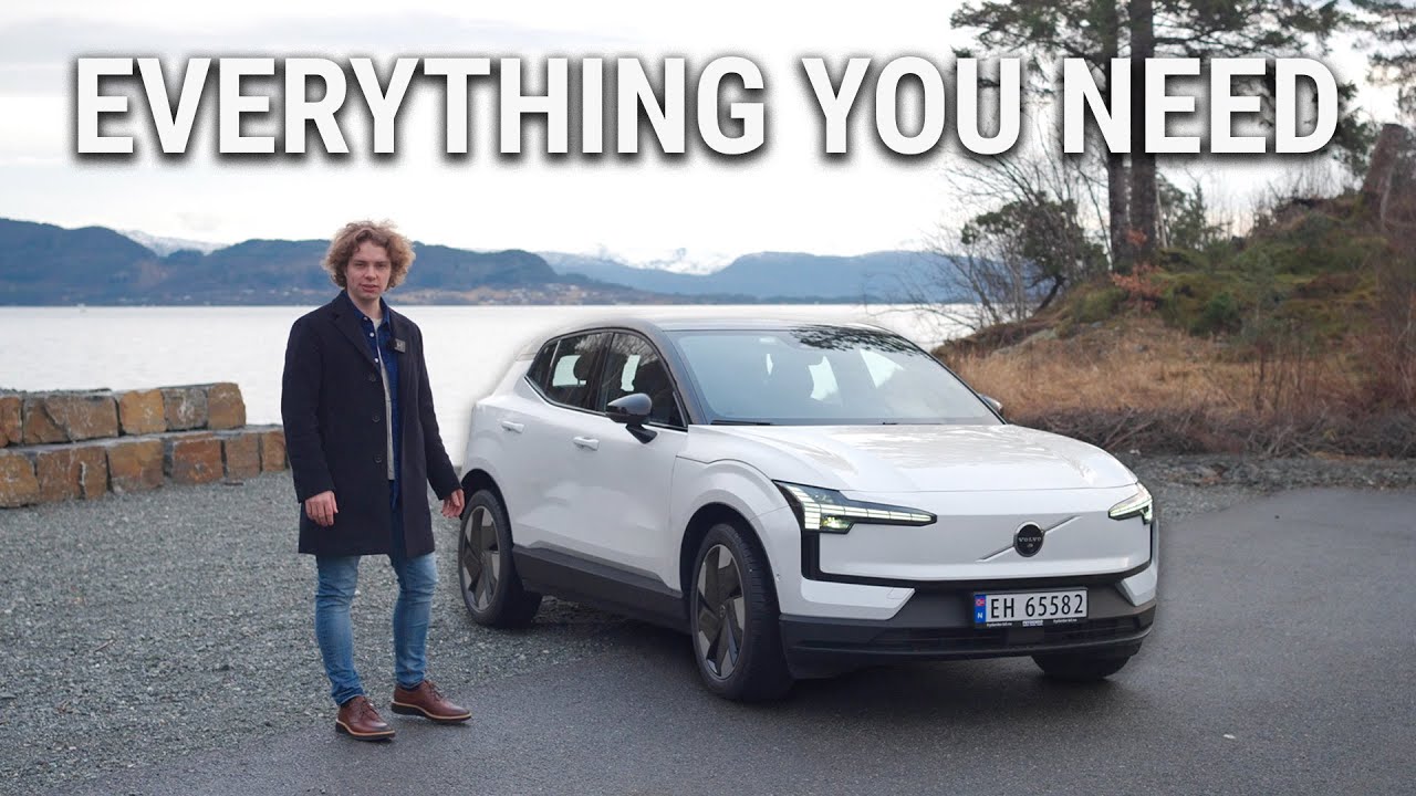 Полная экскурсия по Volvo EX30: информационно-развлекательная система, экстерьер и интерьер