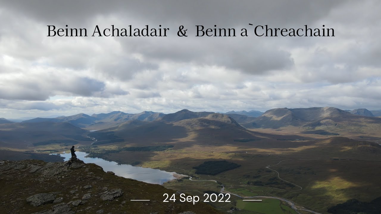 Beinn Achaladair & Beinn a`Chreachain   24.09.2022