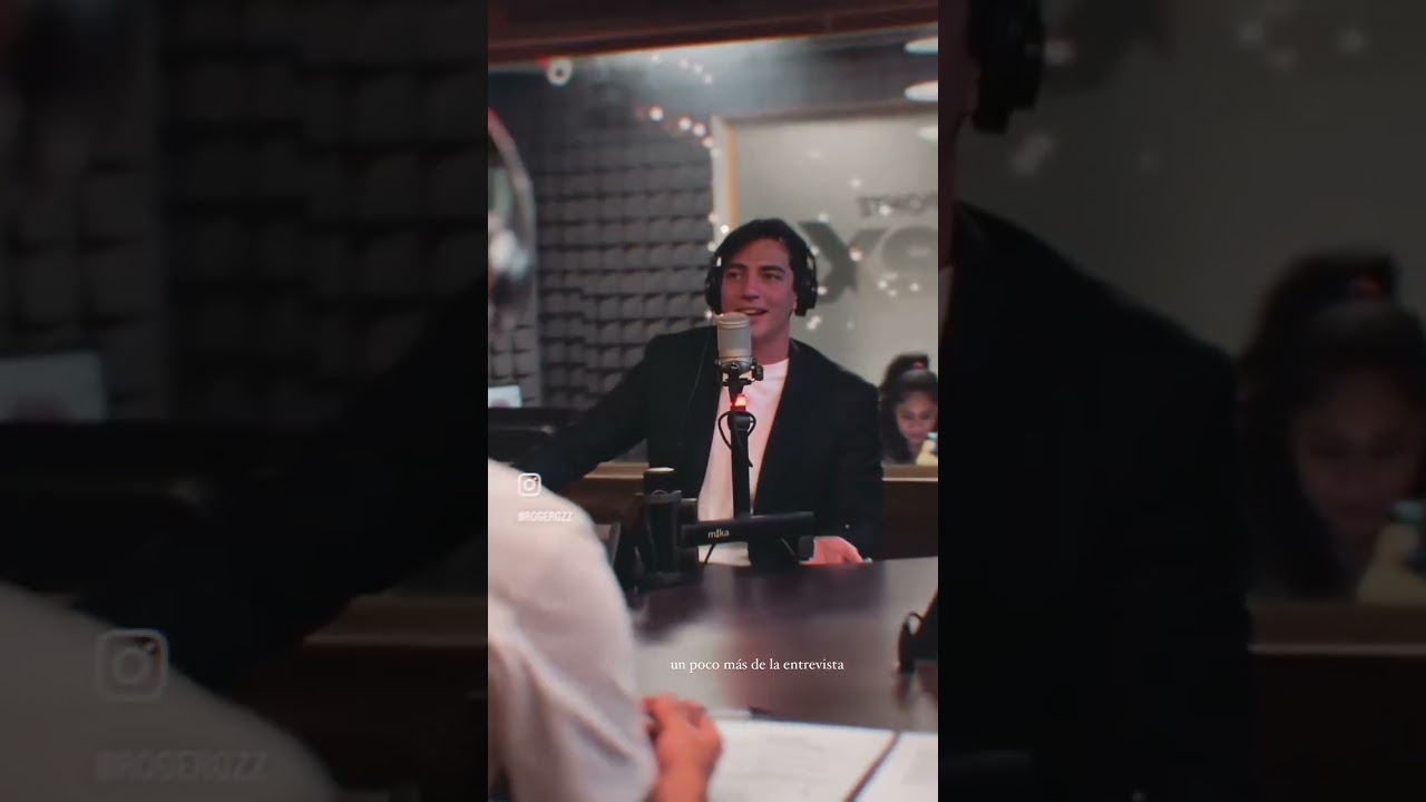 Rodrigo Romeh en la entrevista de Radio