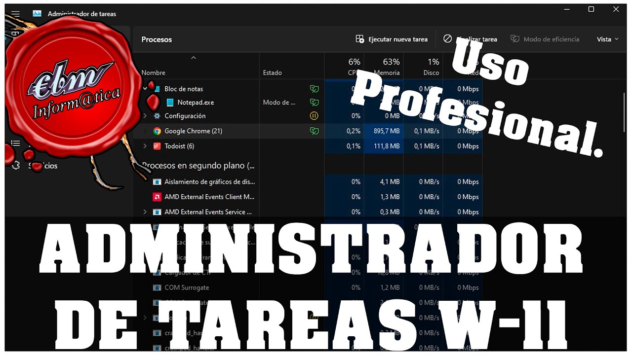 COMO USAR EL ADMINISTRADOR DE TAREAS DE WINDOWS 11 COMO UN PROFESIONAL