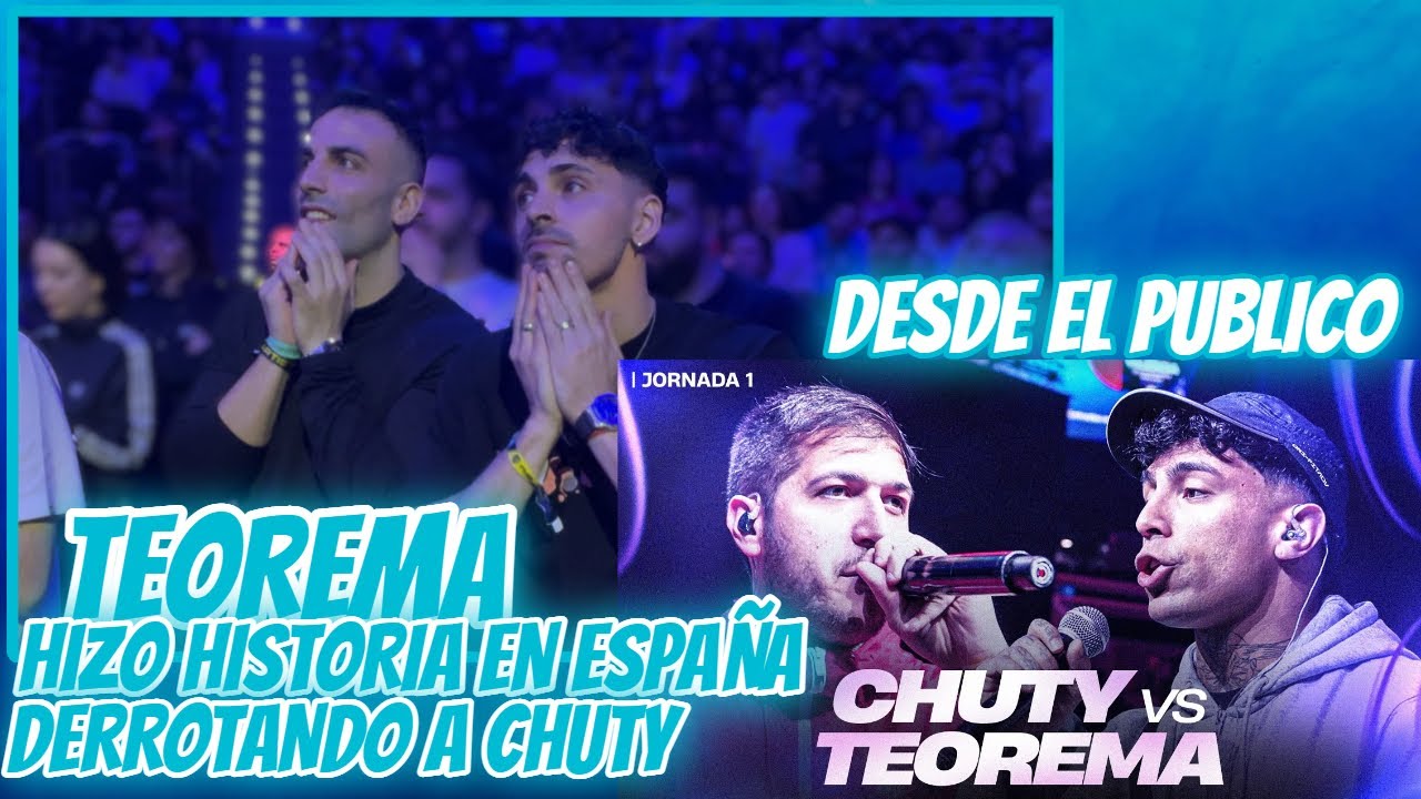CHUTY VS TEOREMA. TEO HIZO LA HAZAÑA DE GANAR DIRECTO. REACCIÓN Y OPINIONES EN DIRECTO EN FMS WS