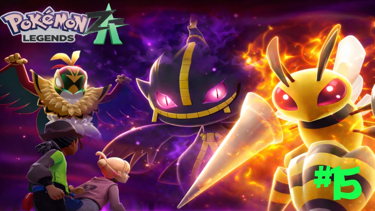 Pokemon Legends Z-A - Part 15 - Enter Rogue Mega Beedrill, Hawlucha, & Mega Banette