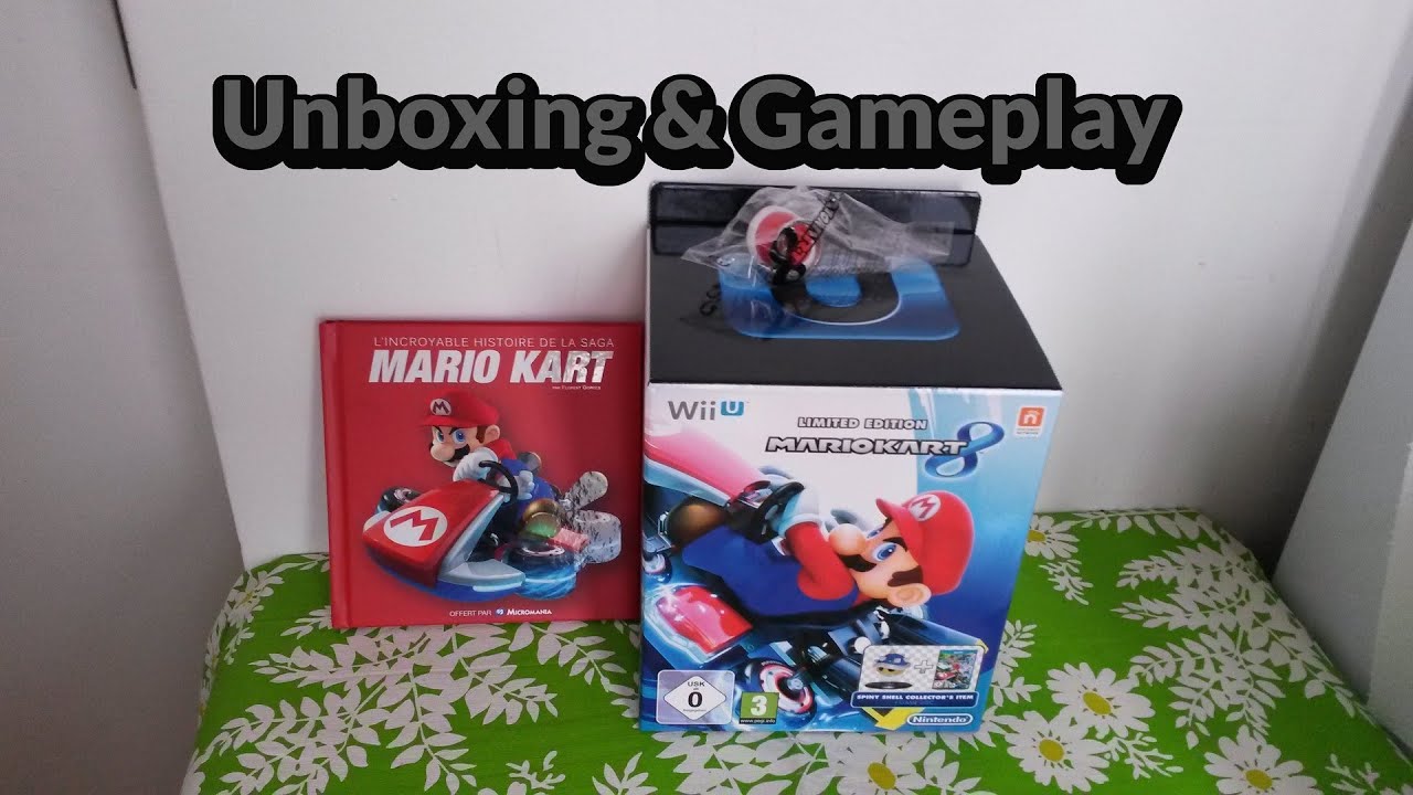 (Unboxing & Gameplay) Mario Kart 8 