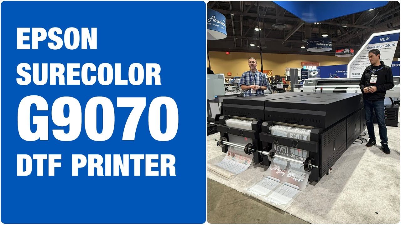 Epson Launches the NEW SureColor G9070 DTF Printer | Built for 24/7 Production