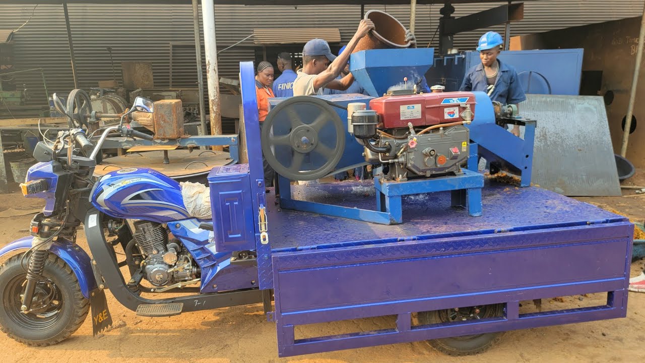 FINIC Mobile Palm Fruits Digester