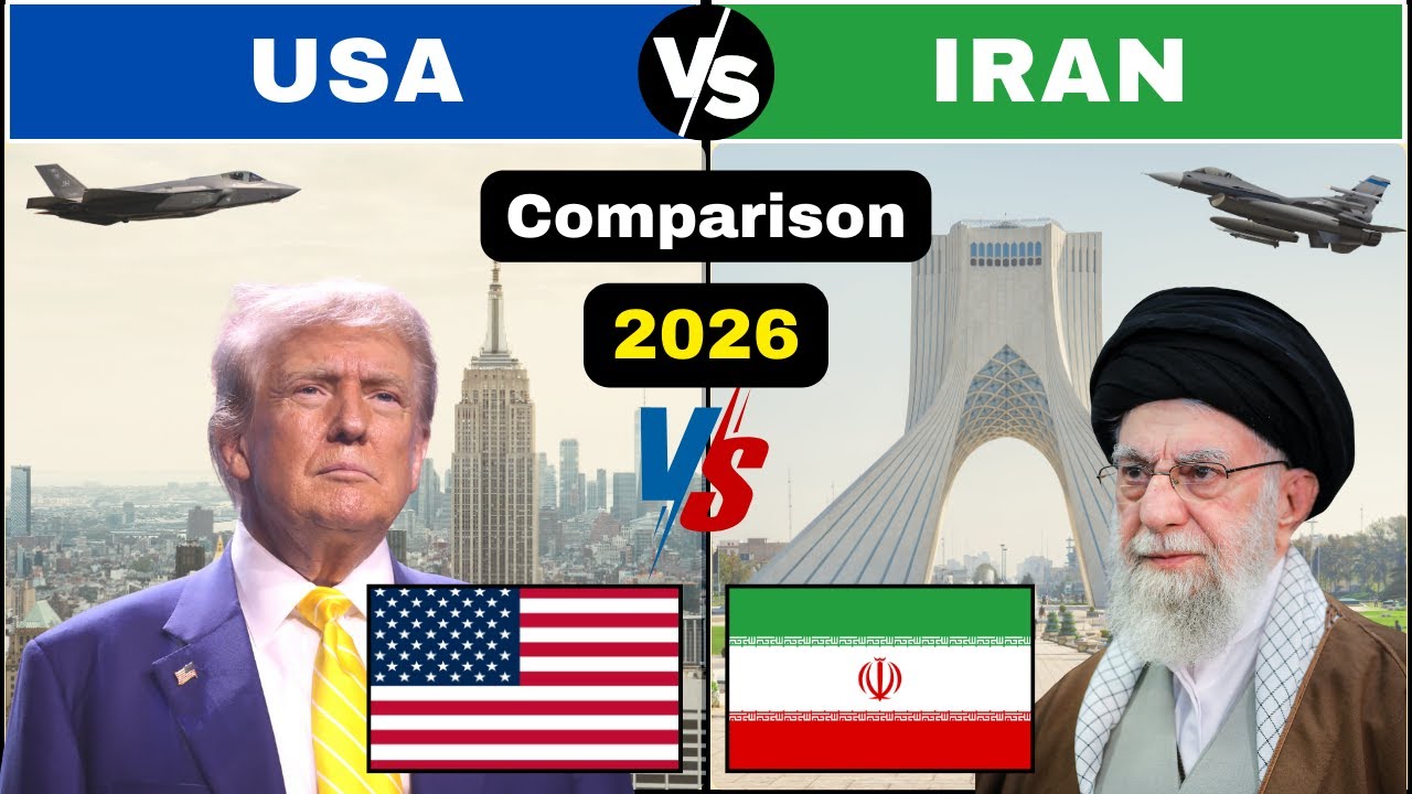 Военное сравнение США и Ирана в 2026 году / Военное сравнение Ирана и США в 2026 году.