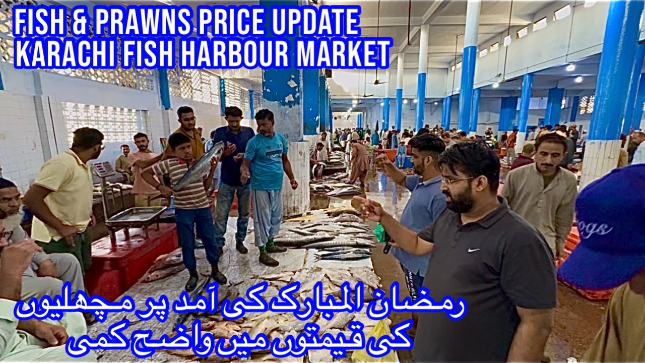 FISH & PRAWNS PRICE UPDATE KARACHI FISH HARBOUR MARKET February 15, 2026