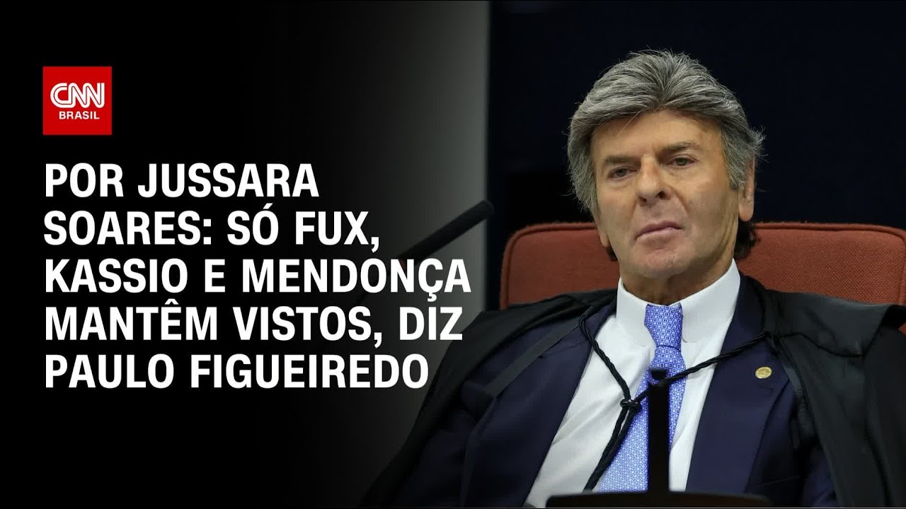 Só Fux, Kassio e Mendonça mantêm vistos, diz Paulo Figueiredo | CNN PRIME TIME