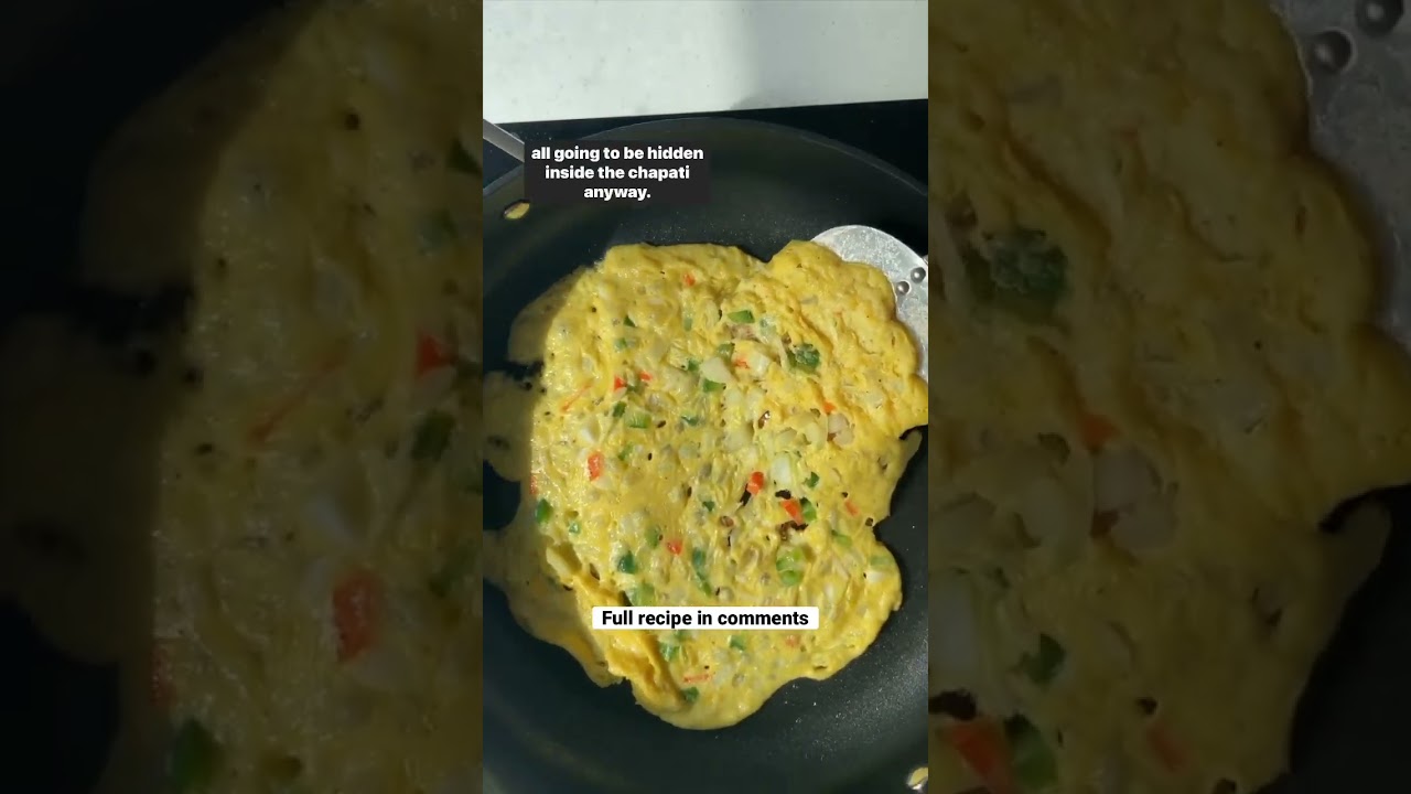 Ugandan Chapati Egg Roll (Rolex)
