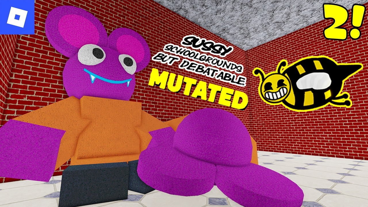 Sussy Schoolgrounds But Debatable [MUTATED] Part 2 | roblox gameplay walkthrough