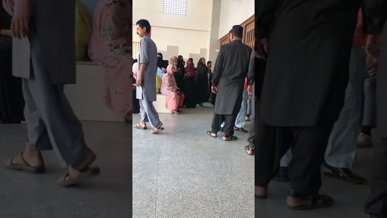 jinnah OPD rush 🙄#minivlog #shorts #viral