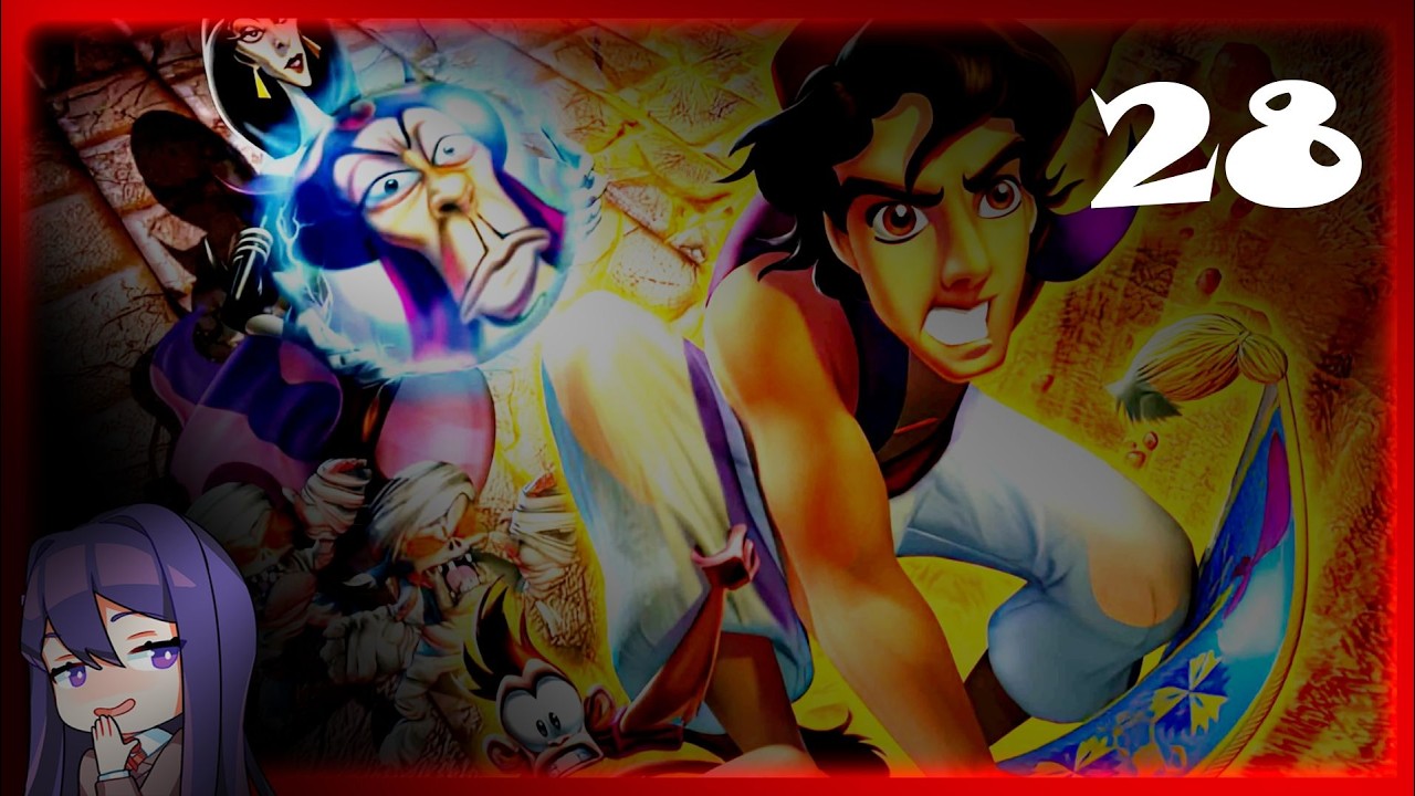 Let's Play Disneys Aladdin: Nasiras Rache (Blind / German) part 28 - CP Pfarrer & Kurzhaar Frauen