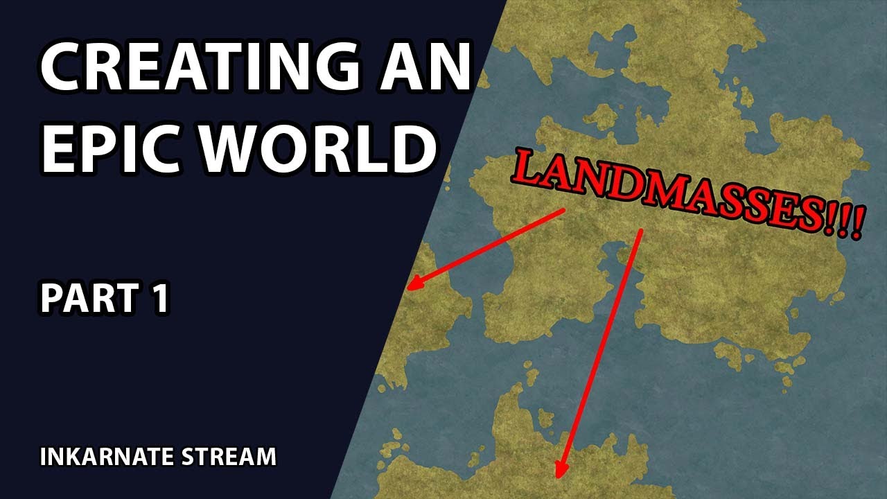 Creating an Epic World Part 1 | Inkarnate Stream