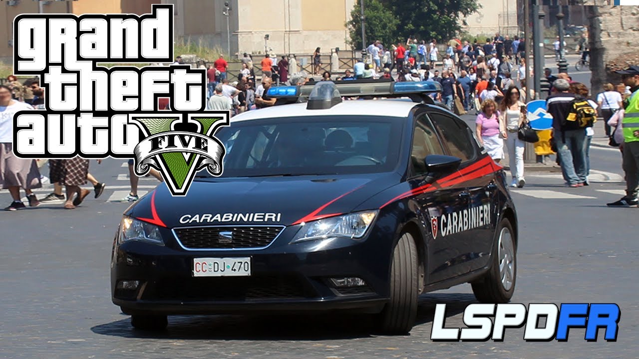 UN PAZZO ARMATO! - GTA 5 LSPD:FR | CARABINIERI NORM