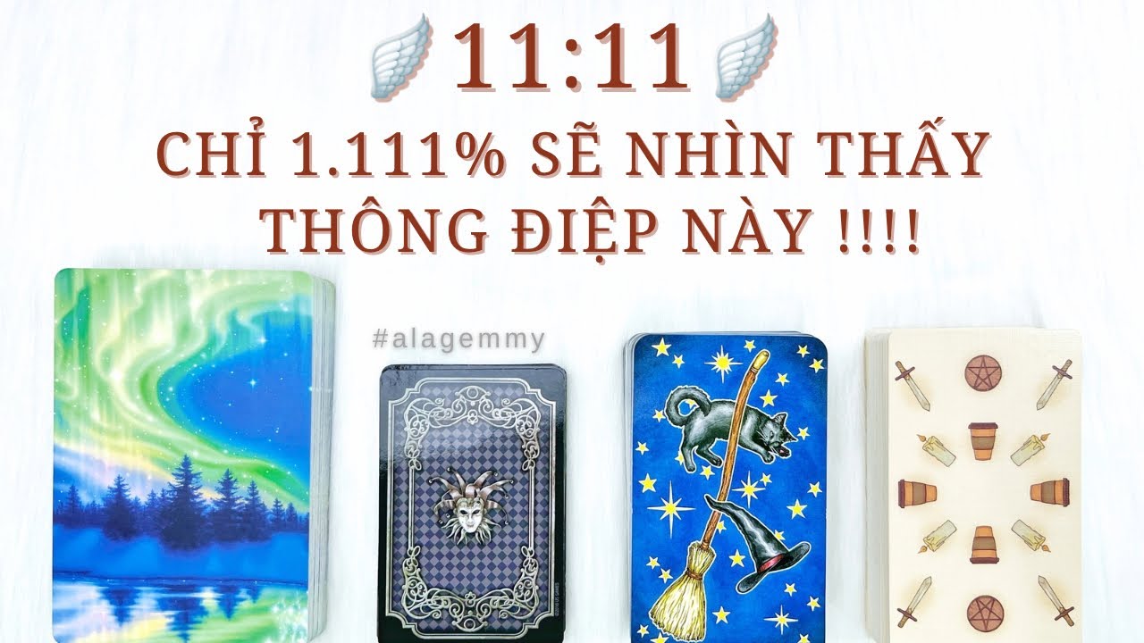 🪽11:11🪽CHỈ 1.111% NHÌN THẤY THÔNG ĐIỆP NÀY🕊️✨🪐⭐️💫Tarot🦚👑🌻🌼