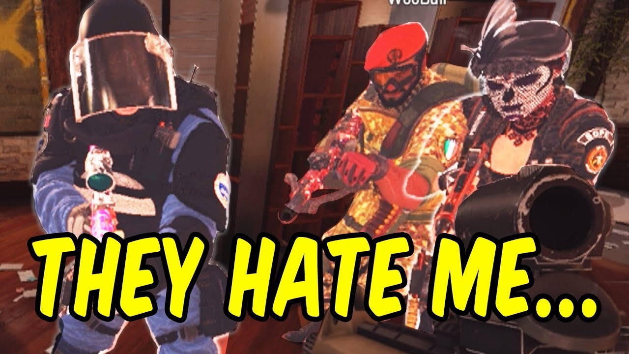 This is why you don't rebind all your keys... - Rainbow Six Siege Funny Moments & Epic Stuff