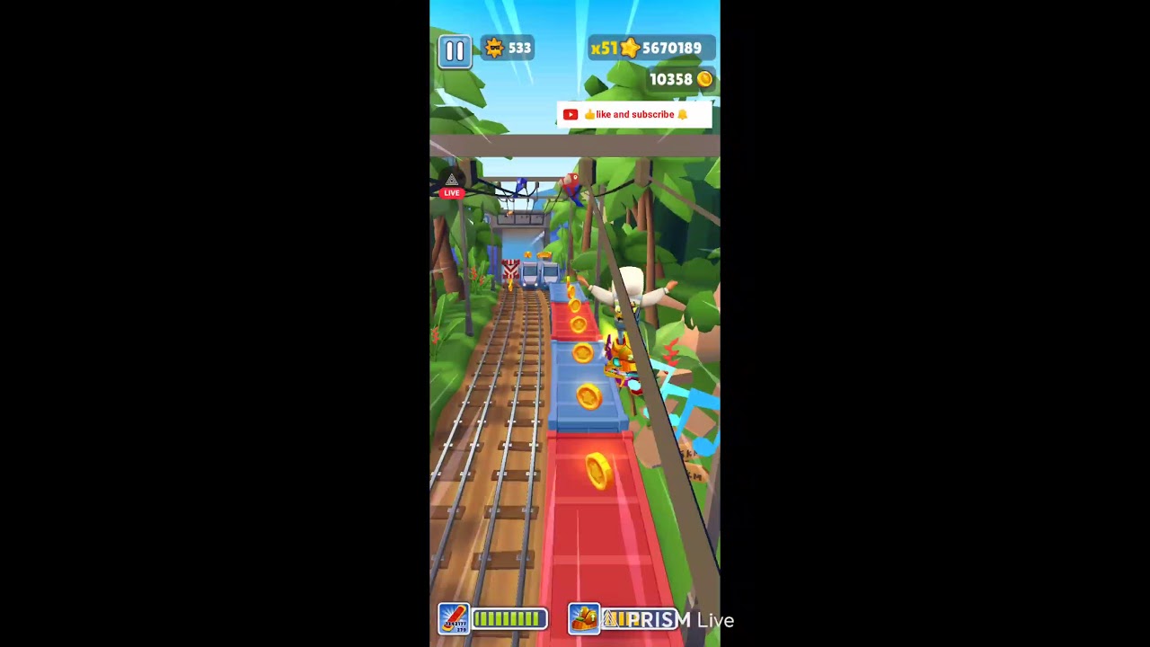 SUBWAY SURFERS LIVE NEW HIGH SCORE RECORD💥 #subwaysurfers #live #subwaysurferslive #subwaysurfs