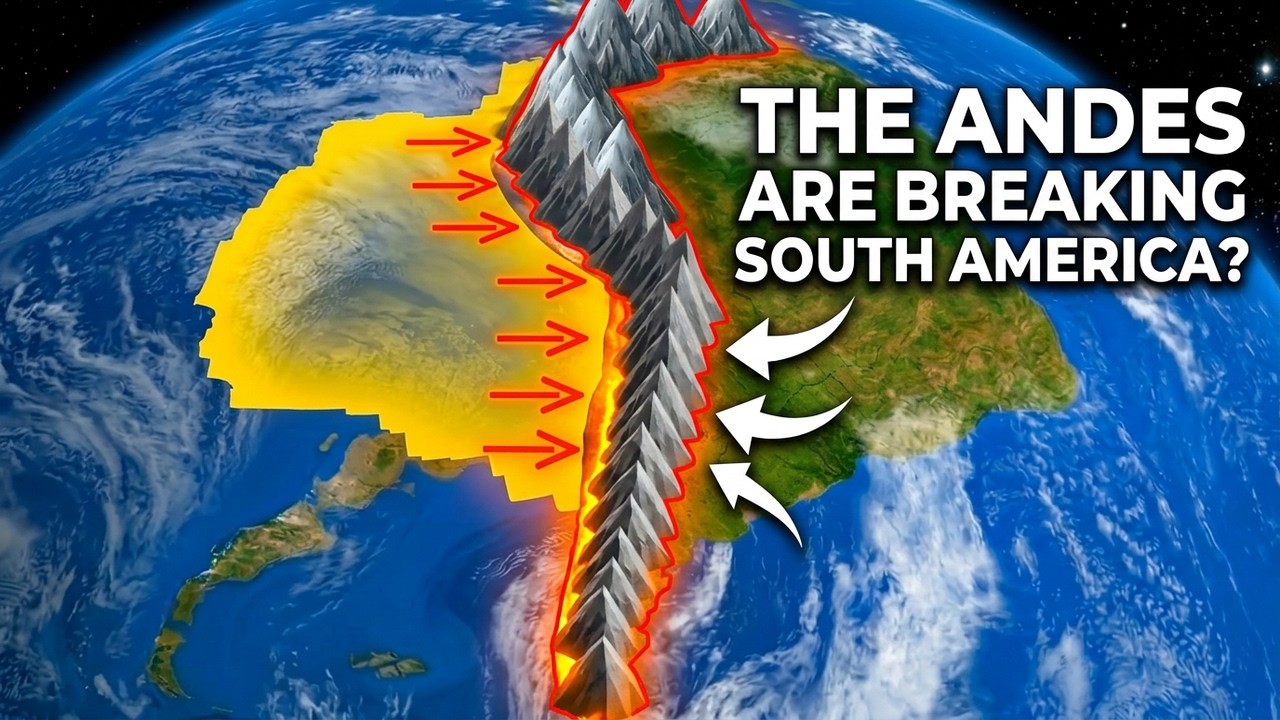 What's REALLY Causing the Andes Mountains to Split the South American Continent?
